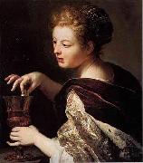 Anthoni Schoonjans Cleopatra puts a pearl in the wine oil